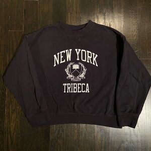 H&M Tribeca New York Black Sweatshirt